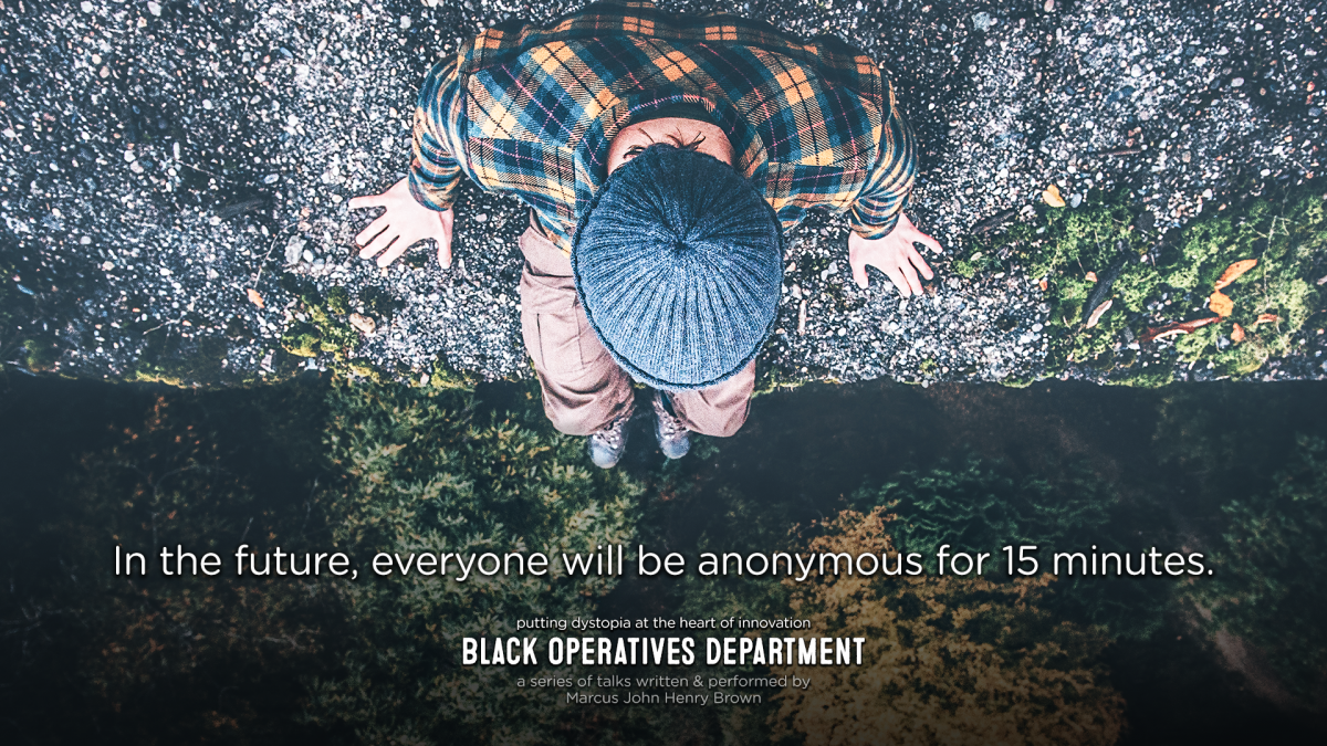 The Black Operatives Department - Marcus John Henry Brown - Keynotes & Performances