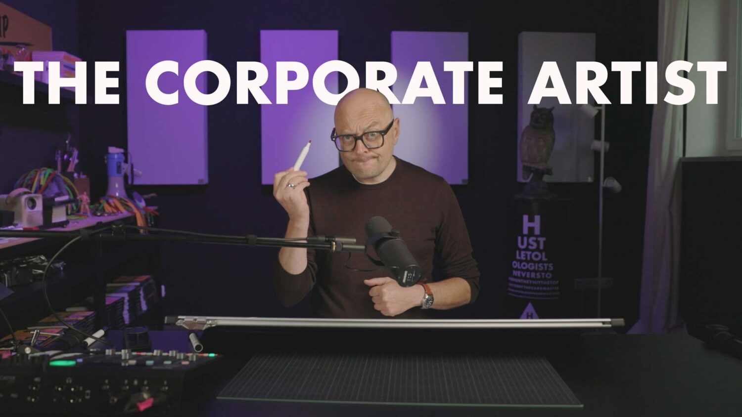 The Corporate Artist Keynote by Marcus John Henry Brown